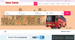Desktop Screenshot of parastravel.com